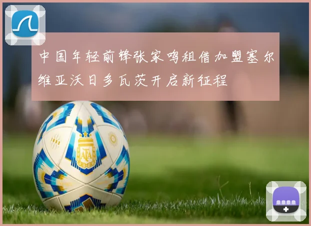 中国年轻前锋张家鸣租借加盟塞尔维亚沃日多瓦茨开启新征程